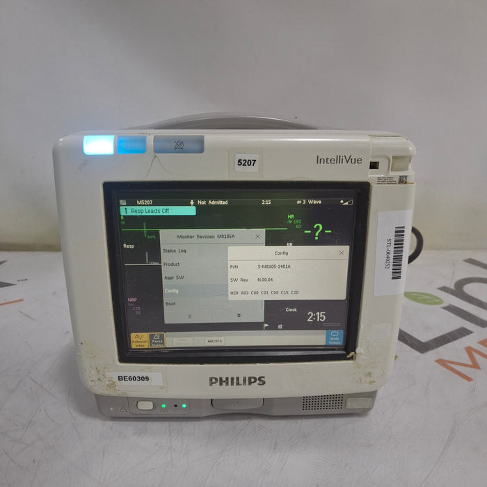 Philips Philips Intellivue MP5 - ECG, Fast SpO2, NIBP Patient Monitor Patient Monitors reLink Medical