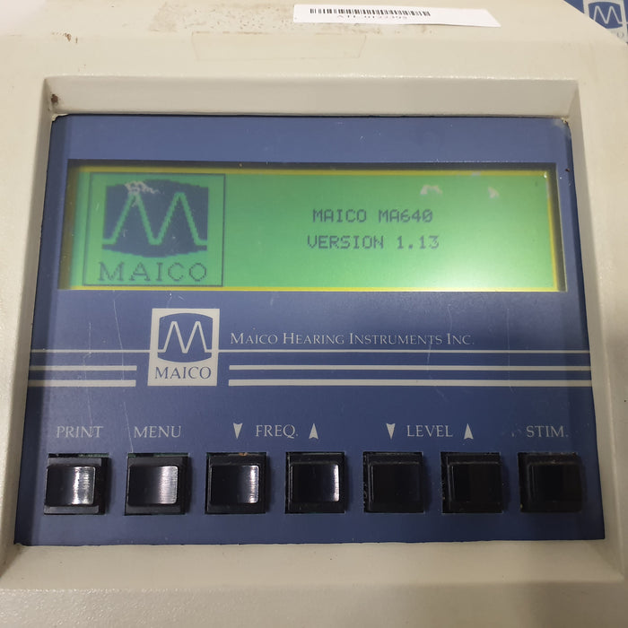 Maico MA640 Portable Audiometer