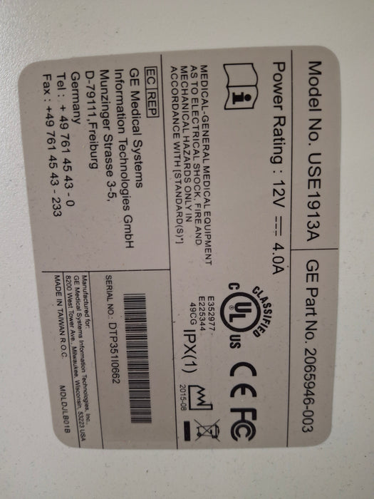 GE Healthcare CDA19 19" Medical Monitor