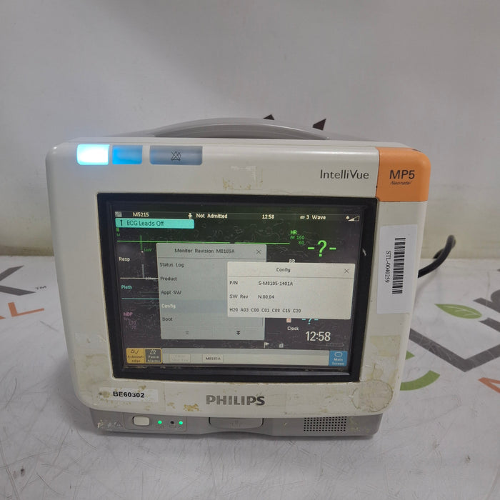 Philips Philips IntelliVue MP5 Neonatal Fast SpO2, ECG, NIBP Patient Monitor Patient Monitors reLink Medical