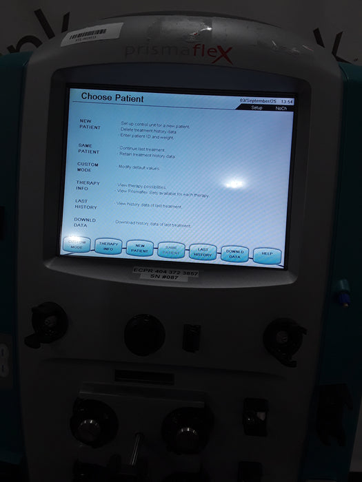 Gambro Gambro Prismaflex Dialysis Machine Dialysis reLink Medical