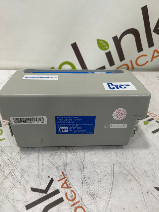 CTC CTC VasoPress Supreme Mini VP500DM Pump Surgical Equipment reLink Medical