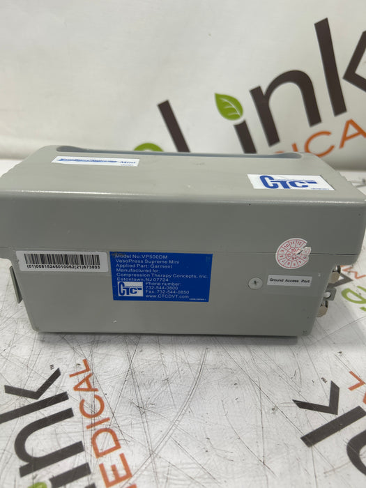 CTC CTC VasoPress Supreme Mini VP500DM Pump Surgical Equipment reLink Medical