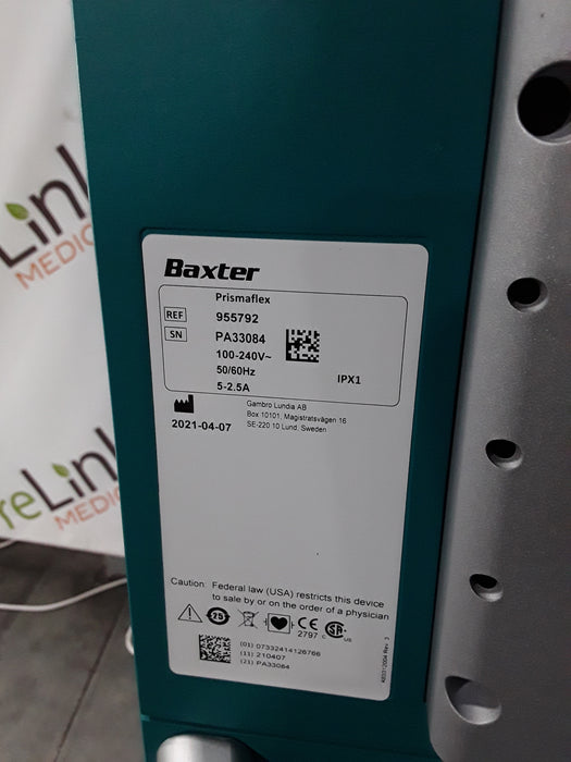 Gambro Prismaflex Dialysis Machine