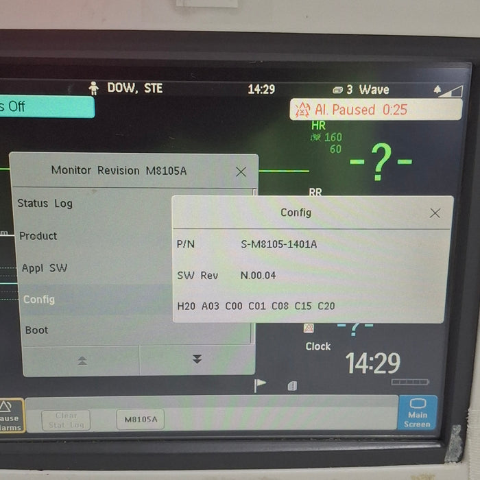 Philips Intellivue MP5 - ECG, Fast SpO2, NIBP Patient Monitor