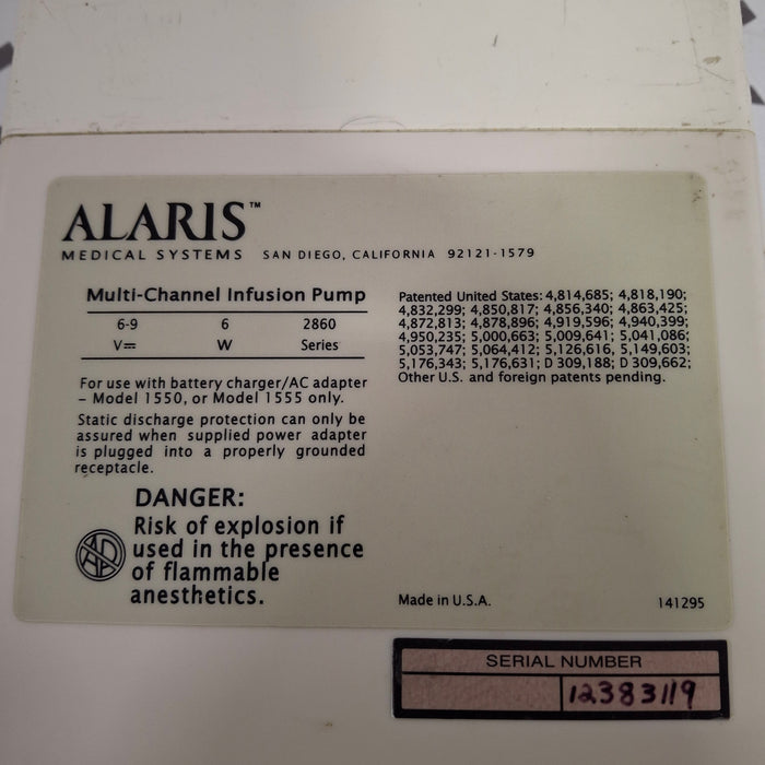 CareFusion CareFusion Medsystem III 2865 Infusion Pump Infusion Pump reLink Medical