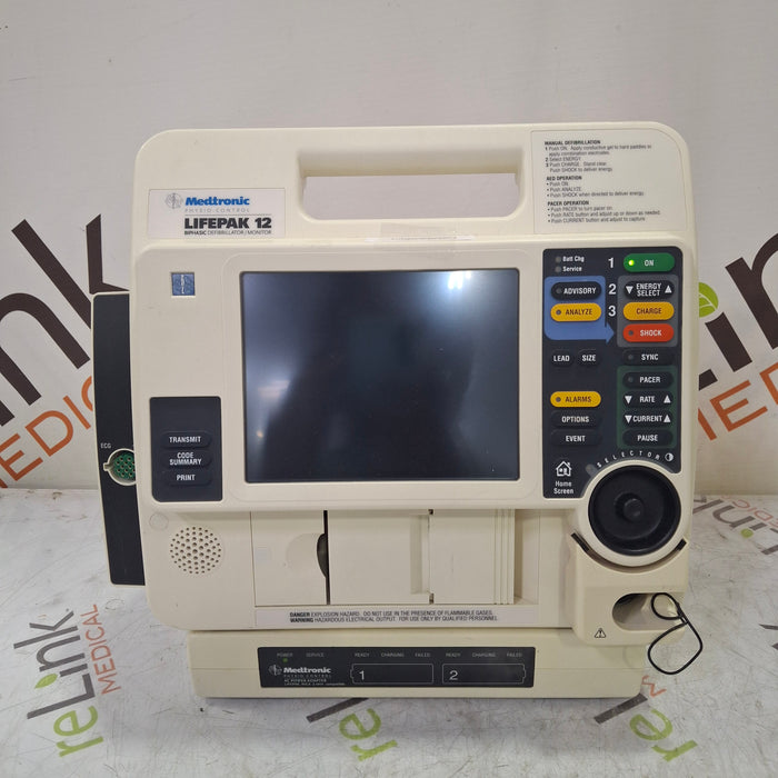 Physio-Control LifePak 12 3-Lead Defibrillator