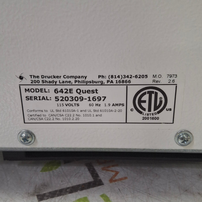 Drucker Diagnostics Drucker Diagnostics 642E Centrifuge Centrifuges reLink Medical