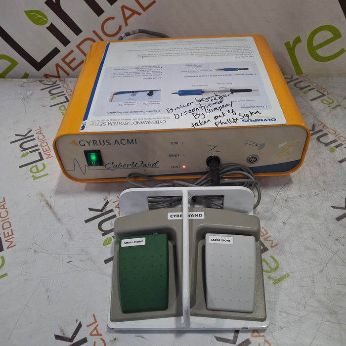 Gyrus Acmi, Inc. Cyber Wand Ultrasonic Lithotripter