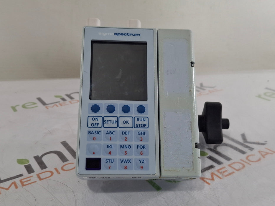 Baxter Baxter Sigma Spectrum 8.01.00 with A/B/G/N Battery Infusion Pump Infusion Pump reLink Medical