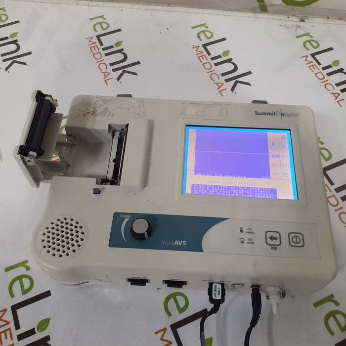 Summit Doppler Vista AVS Advanced Vascular System