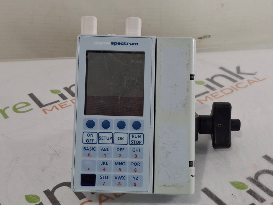Baxter Sigma Spectrum 8.01.00 with A/B/G/N Battery Infusion Pump