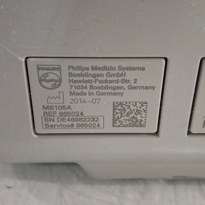 Philips Intellivue MP5 - ECG, Fast SpO2, NIBP Patient Monitor