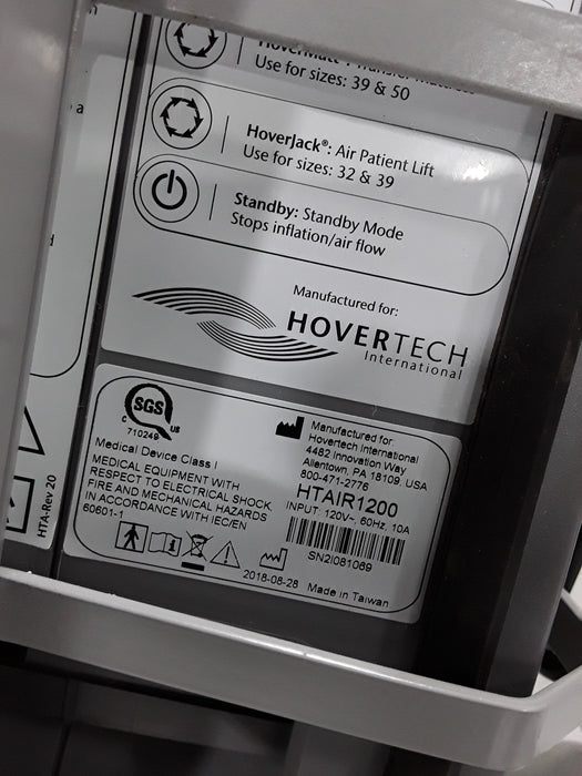 Hovertech International Hovertech International HTAIR1200 Patient Transfer System Pump Research Lab reLink Medical