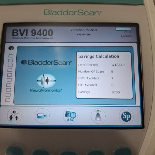 Verathon Medical, Inc Verathon Medical, Inc BVI 9400 Bladderscan Surgical Equipment reLink Medical