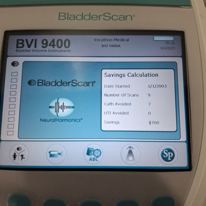 Verathon Medical, Inc Verathon Medical, Inc BVI 9400 Bladderscan Surgical Equipment reLink Medical