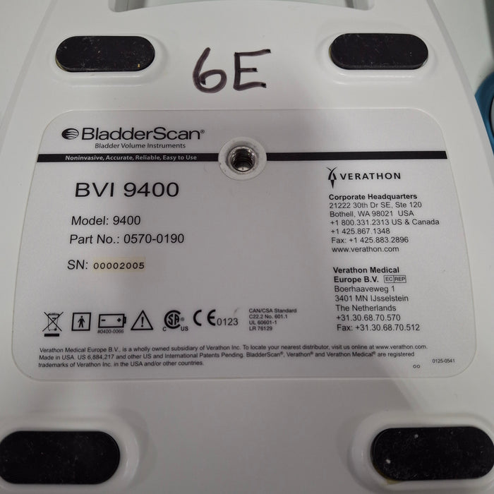 Verathon Medical, Inc Verathon Medical, Inc BVI 9400 Bladderscan Surgical Equipment reLink Medical