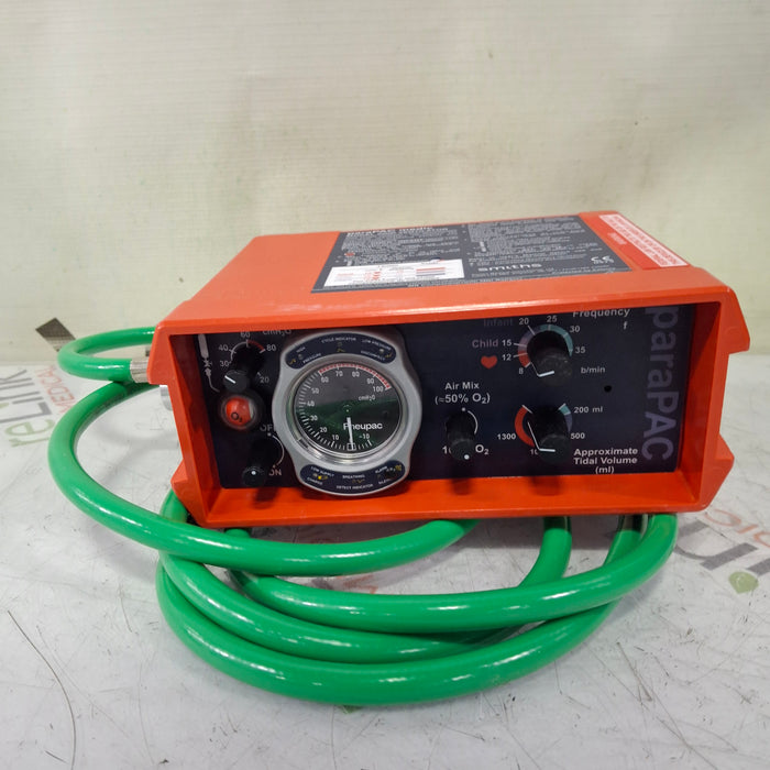 Smiths Medical Smiths Medical Pneupac ParaPAC 200D Ventilator Respiratory reLink Medical