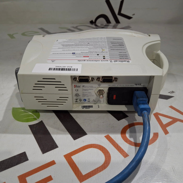 Masimo Masimo Radical 7 Pulse Oximeter w/ Base Patient Monitors reLink Medical