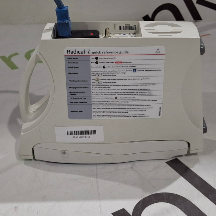 Masimo Masimo Radical 7 Pulse Oximeter w/ Base Patient Monitors reLink Medical