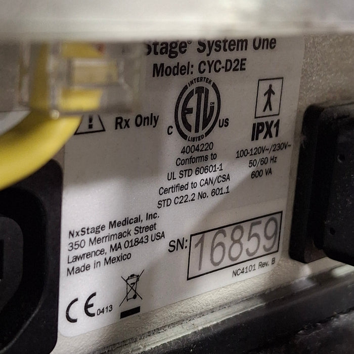 NxStage Medical Inc. NxStage Medical Inc. CYC-D2E Hemodialysis Machine Dialysis reLink Medical