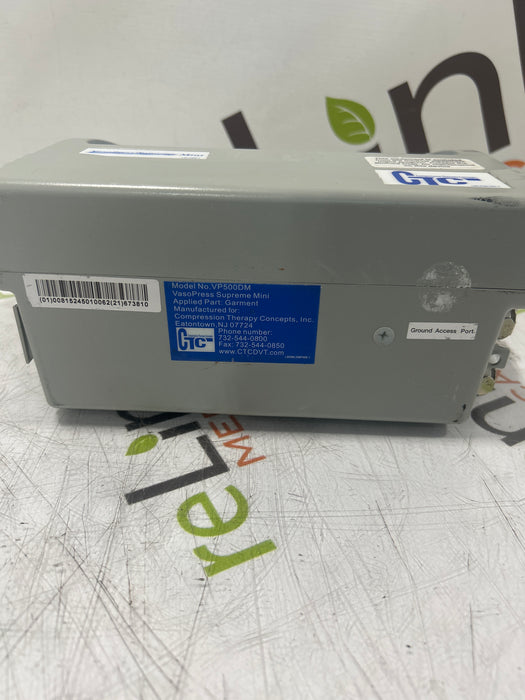 CTC CTC VasoPress Supreme Mini VP500DM Pump Surgical Equipment reLink Medical