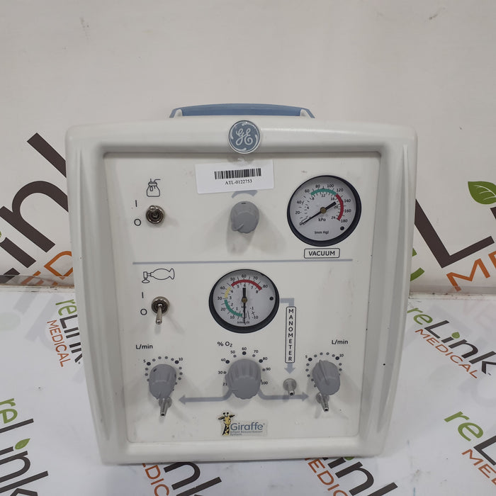GE Healthcare Giraffe 1510 Bag & Mask Infant Resuscitation System