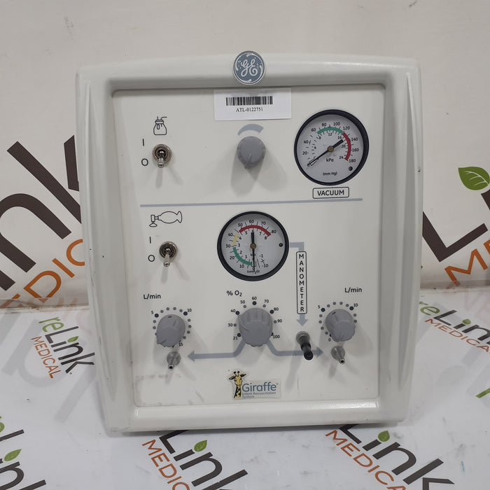 GE Healthcare Giraffe 1510 Bag & Mask Infant Resuscitation System