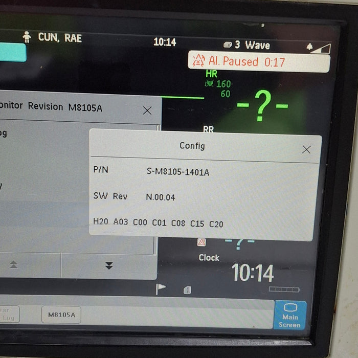 Philips IntelliVue MP5 Neonatal Fast SpO2, ECG, NIBP Patient Monitor