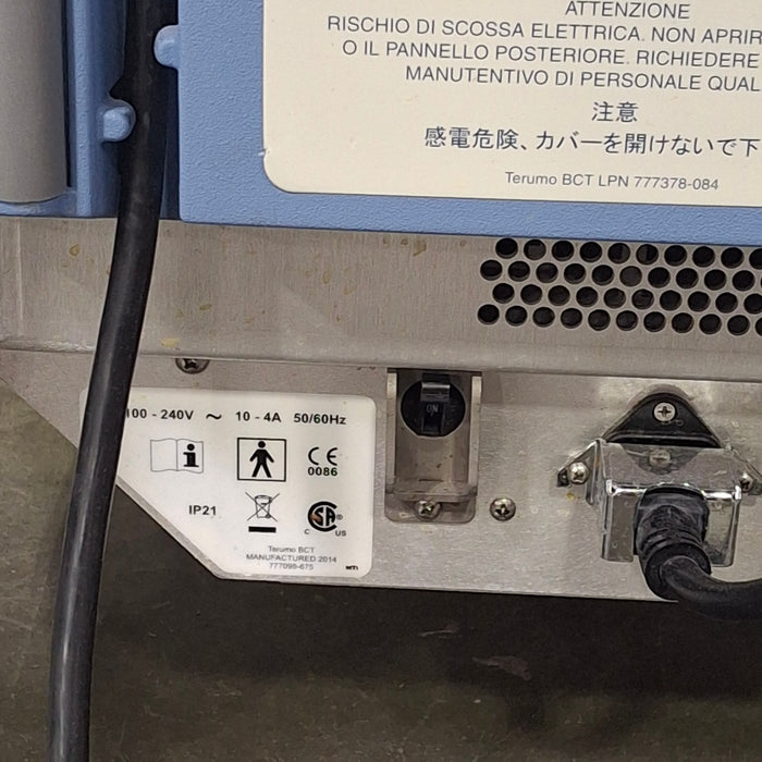 Terumo BCT Spectra Optia Apheresis System