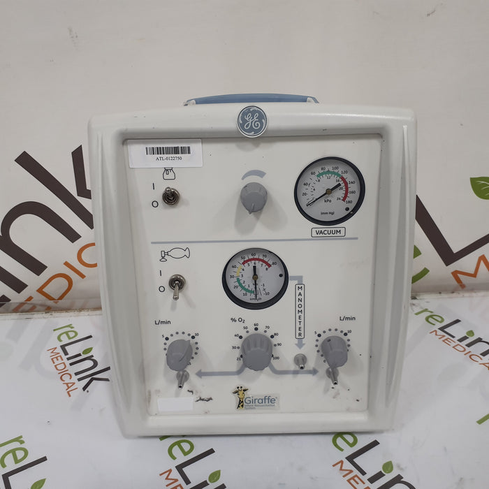 GE Healthcare Giraffe 1510 Bag & Mask Infant Resuscitation System