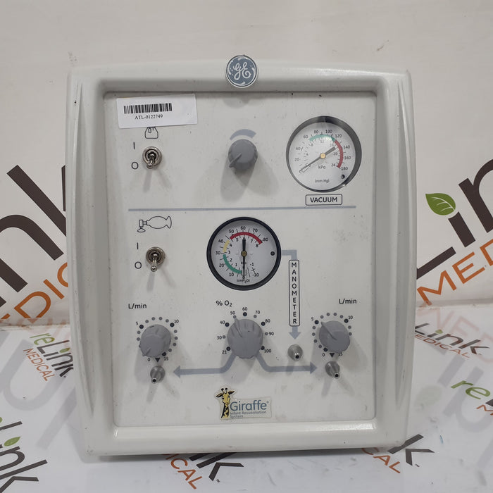 GE Healthcare Giraffe 1510 Bag & Mask Infant Resuscitation System