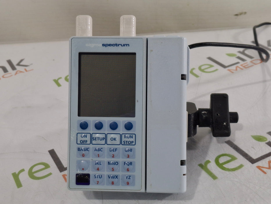 Baxter Sigma Spectrum 8.00.05 with A/B/G/N Battery Infusion Pump