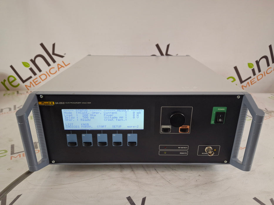 Fluke Fluke QA-ES II Electrosurgery Analyzer Test Equipment reLink Medical
