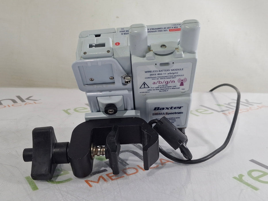 Baxter Sigma Spectrum 8.00.04 w/ A/B/G/N Battery Infusion Pump