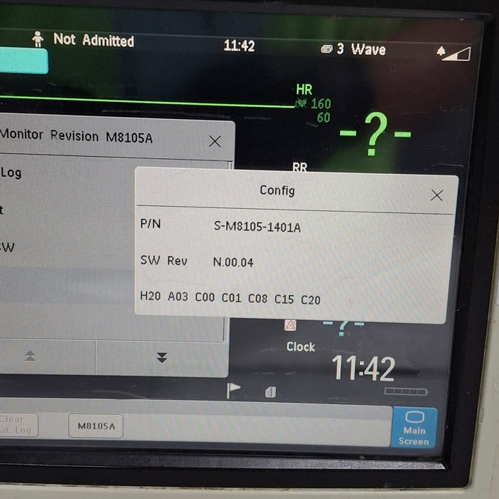 Philips Intellivue MP5 - ECG, Fast SpO2, NIBP Patient Monitor