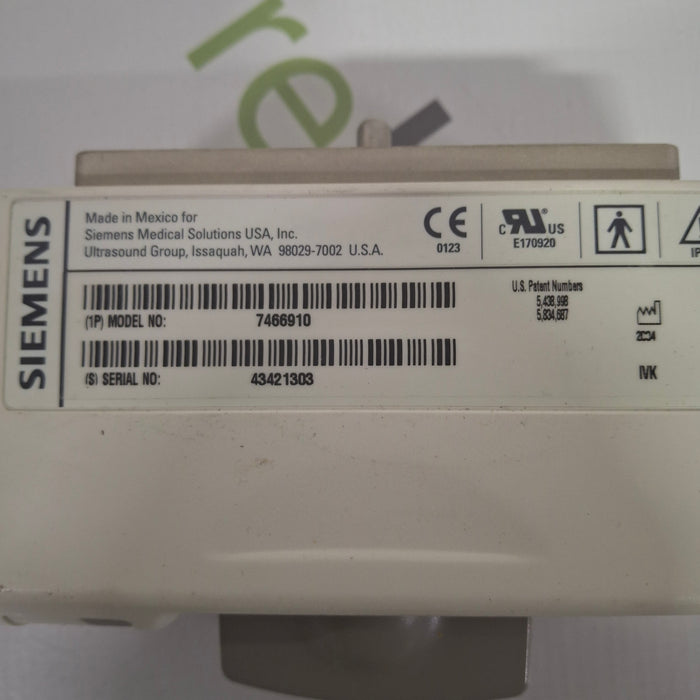 Siemens PH4-1 Phased Array Transducer