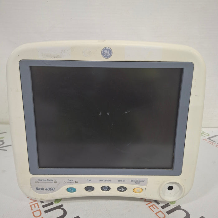 GE Healthcare Dash 4000 - GE/Nellcor SpO2 Patient Monitor