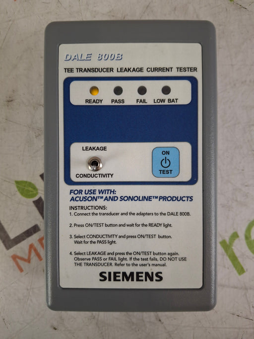 Dale Technology Dale Technology Dale 800B Tee Transducer Leakage Current Tester Test Equipment reLink Medical