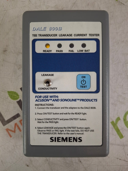 Dale Technology Dale Technology Dale 800B Tee Transducer Leakage Current Tester Test Equipment reLink Medical