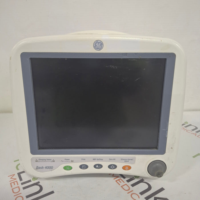 GE Healthcare Dash 4000 - GE/Nellcor SpO2 Patient Monitor