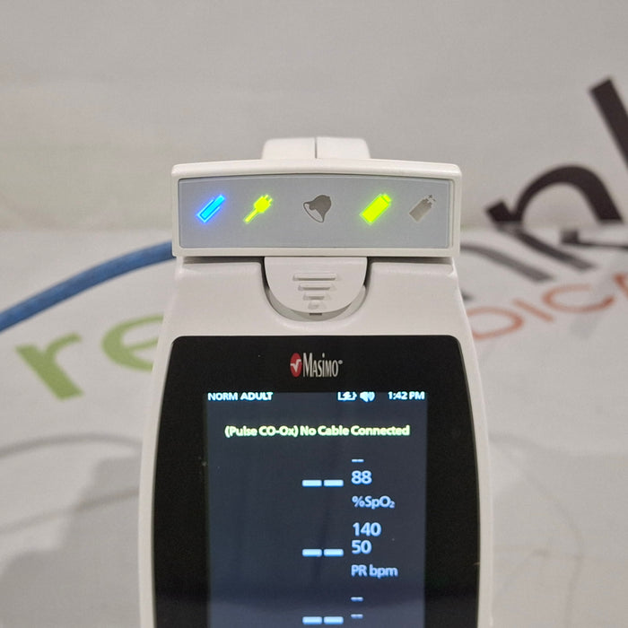 Masimo Masimo Radical 7 Pulse Oximeter w/ Base Patient Monitors reLink Medical