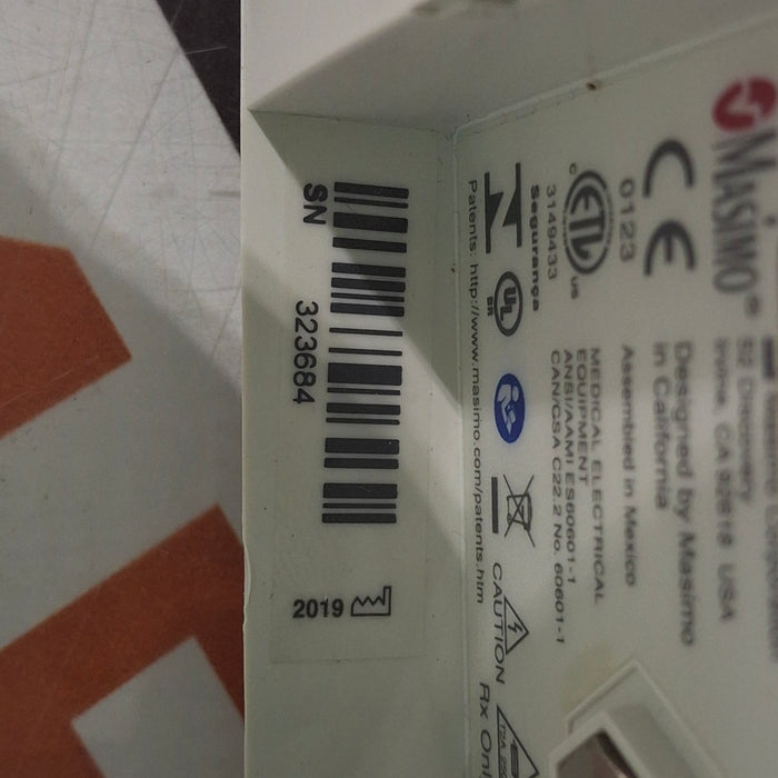 Masimo Masimo Radical 7 Pulse Oximeter w/ Base Patient Monitors reLink Medical