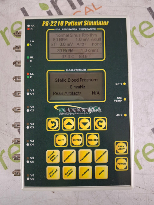 BC Biomedical BC Biomedical PS-2210 Patient Simulator Diagnostic Exam Equipment reLink Medical