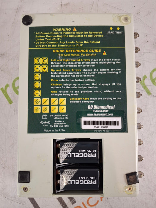 BC Biomedical BC Biomedical PS-2210 Patient Simulator Diagnostic Exam Equipment reLink Medical