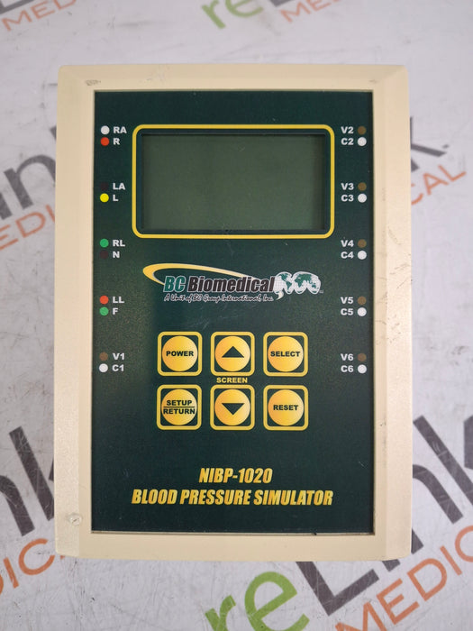 BC Biomedical NIBP-1020 Blood Pressure Simulator
