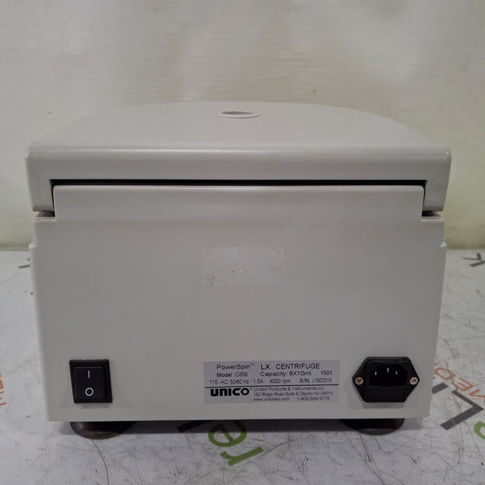 Unico Unico C858 PowerSpin LX Centrifuge Centrifuges reLink Medical