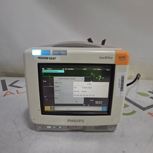 Philips Philips Intellivue MP5 - ECG, Fast SpO2, NIBP Patient Monitor Patient Monitors reLink Medical
