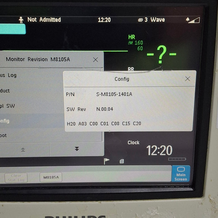 Philips Intellivue MP5 - ECG, Fast SpO2, NIBP Patient Monitor