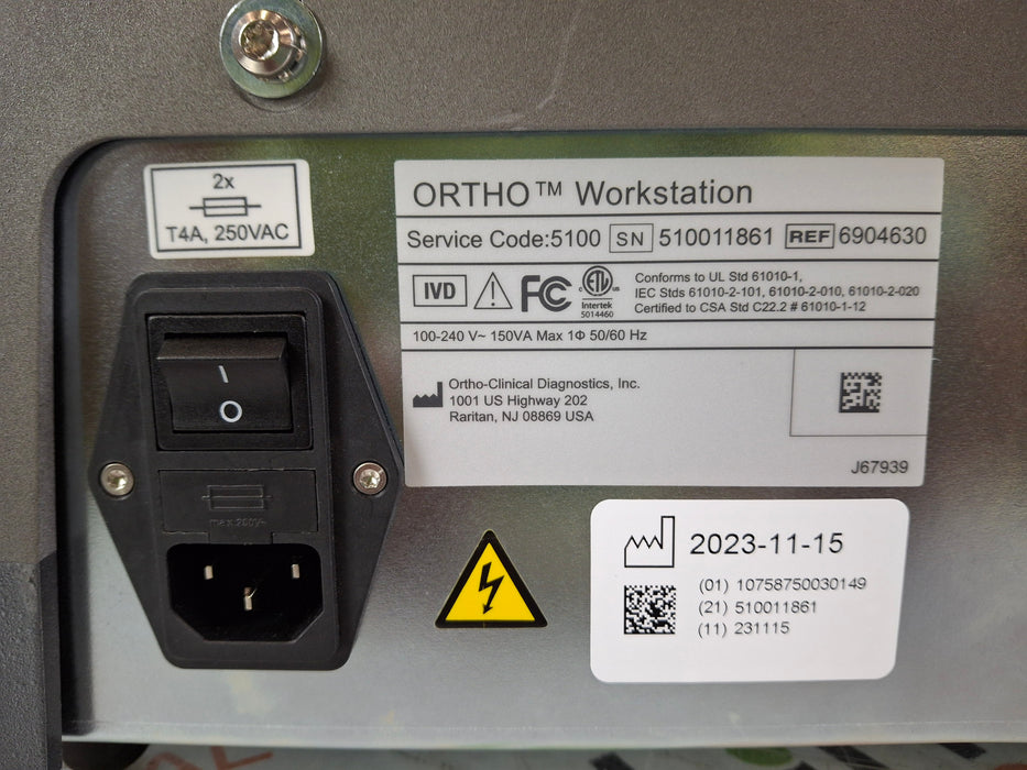 Ortho Clinical Diagnostics Ortho Clinical Diagnostics Ortho Workstation Incubator Centrifuge Centrifuges reLink Medical